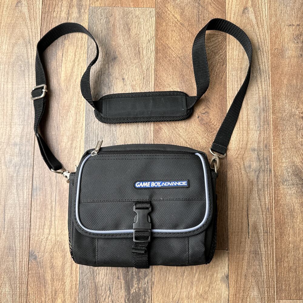 Nintendo Black Game Boy Advance Travel Bag